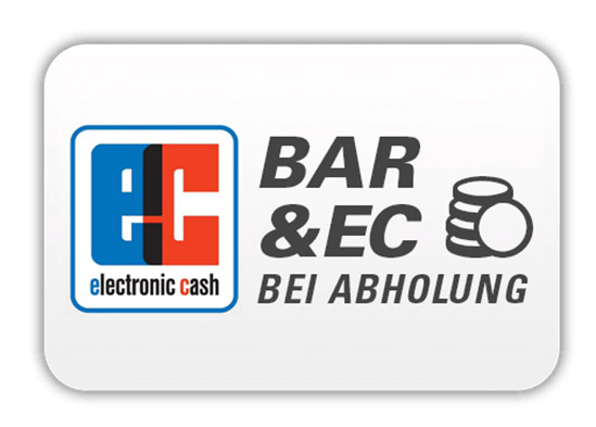 Abholung (Bar & EC)